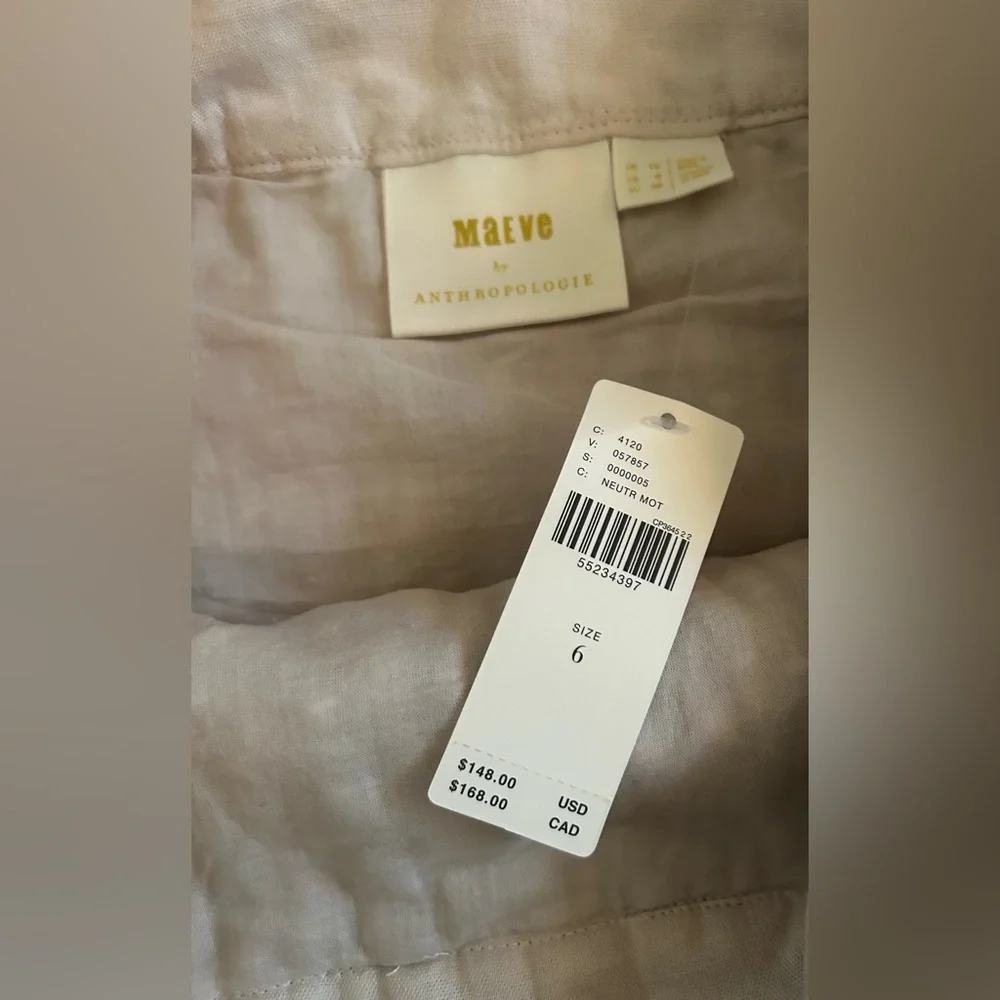 NWT Anthropologie Maeve Cary’s Embroidered Mini Skirt - Picture 3 of 4